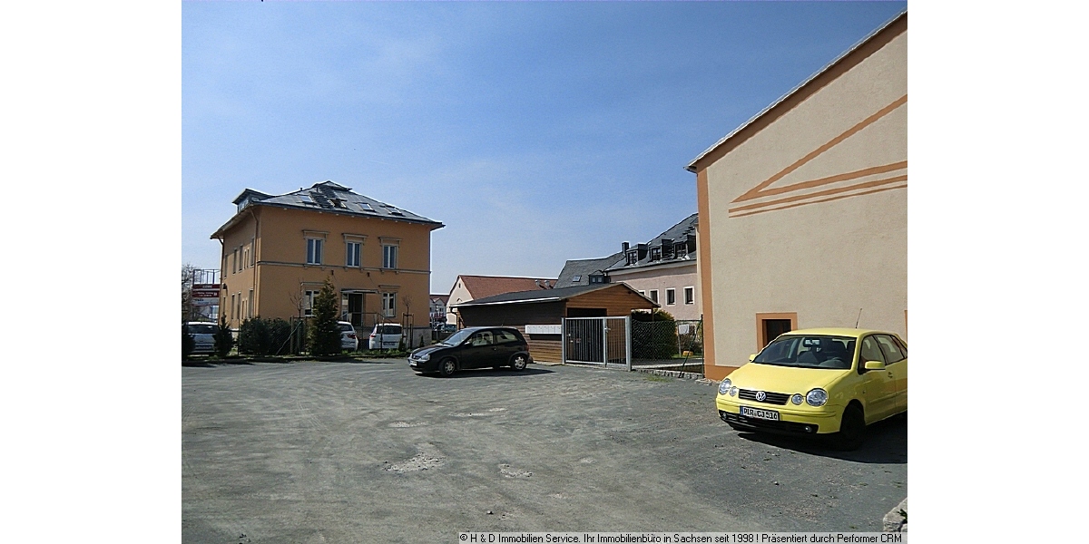 Blick Parkplätze