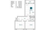 Etagenwohnung Dresden Prohlis - 3 Zimmer, 80 m&sup2;, 609&euro; | Angebot:25255005