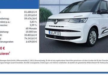 VW T7 Multivan 9.500 km 81.679 &euro; Radeberg 01454