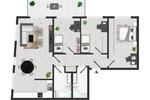Etagenwohnung Freital - 4 Zimmer, 107 m&sup2;, 1.600&euro; | Angebot:26425638