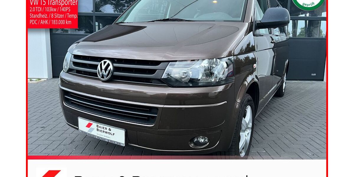 VW T5 Transporter 183.000 km 19.990 &euro; Coswig 01640