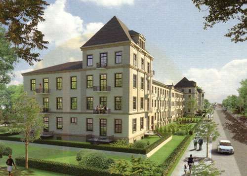 Etagenwohnung Dresden Albertstadt - 2 Zimmer, 51 m&sup2;, 563&euro; | Angebot:27302467