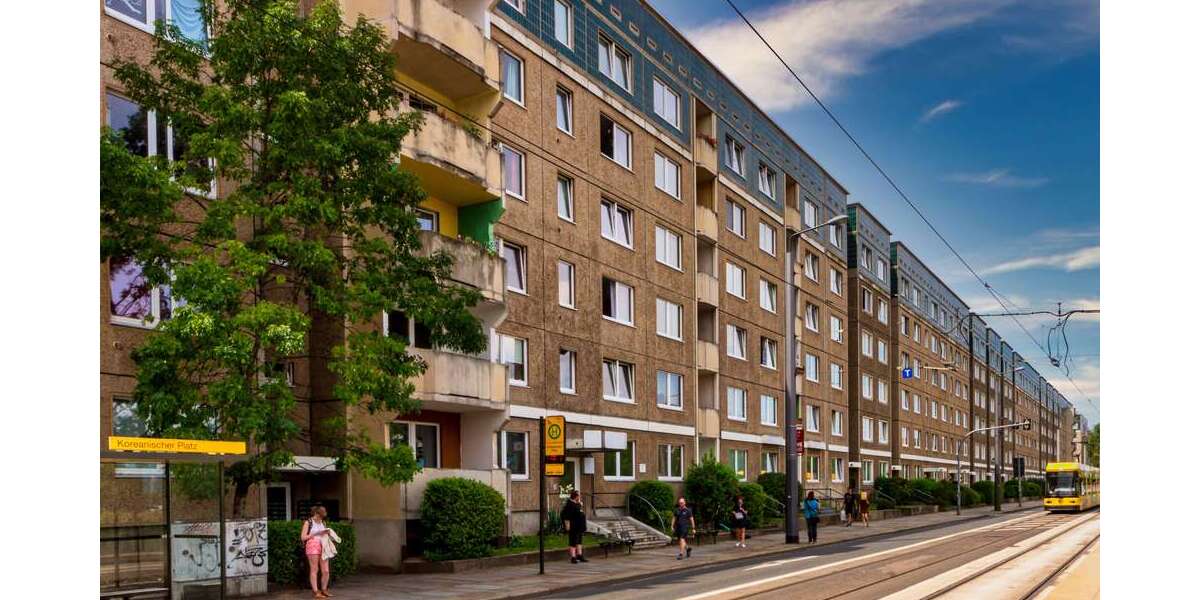 Etagenwohnung Dresden Friedrichstadt - 2 Zimmer, 47 m&sup2;, 341&euro; | Angebot:27285301