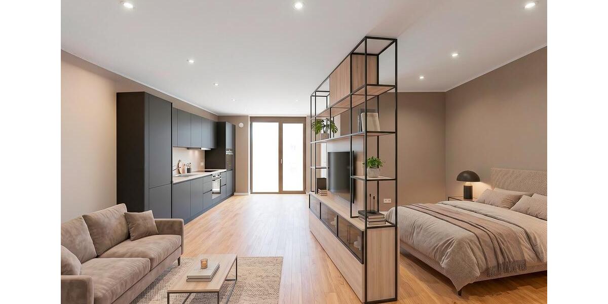 Etagenwohnung Dresden Neustadt - 1 Zimmer, 46 m&sup2;, 1.205&euro; | Angebot:26653287