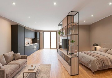 Wohnung Dresden Neustadt - 1 Zimmer, 46 m&sup2;, 1.205&euro; | Angebot:26653287