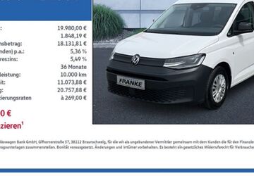 VW Caddy 58.765 km 19.979 &euro; Radeberg 01454