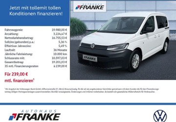 VW Caddy 58.765 km 19.979 &euro; Radeberg 01454