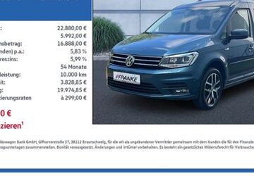 VW Caddy Maxi 131.940 km 22.879 &euro; Radeberg 01454