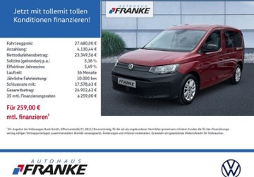 VW Caddy 15.370 km 27.479 &euro; Radeberg 01454