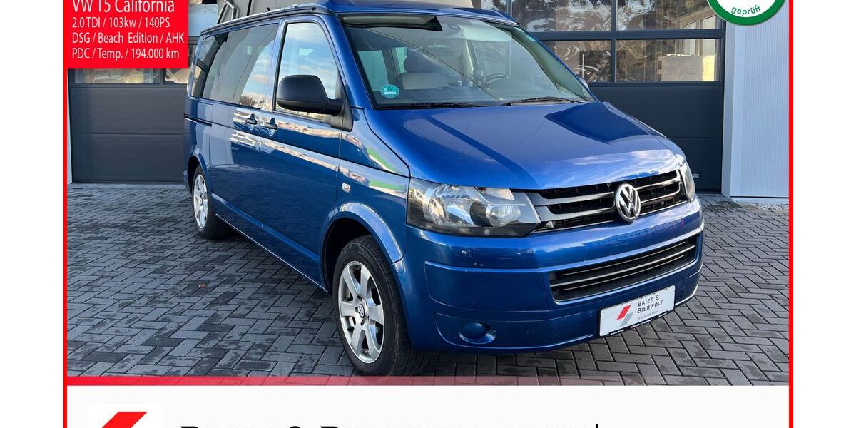 VW T5 California 193.000 km 30.990 &euro; Coswig 01640