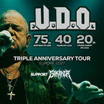 U.D.O. - Triple Anniversary Tour 2027 - Support: Striker